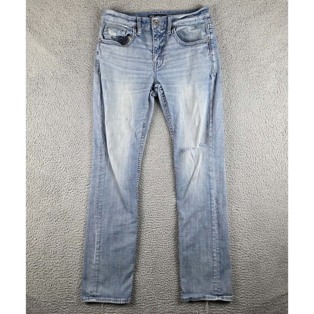 Buckle BKE Jake Jeans Mens 32x34 (30x34) Blue Straight Leg Medium‎ Wash